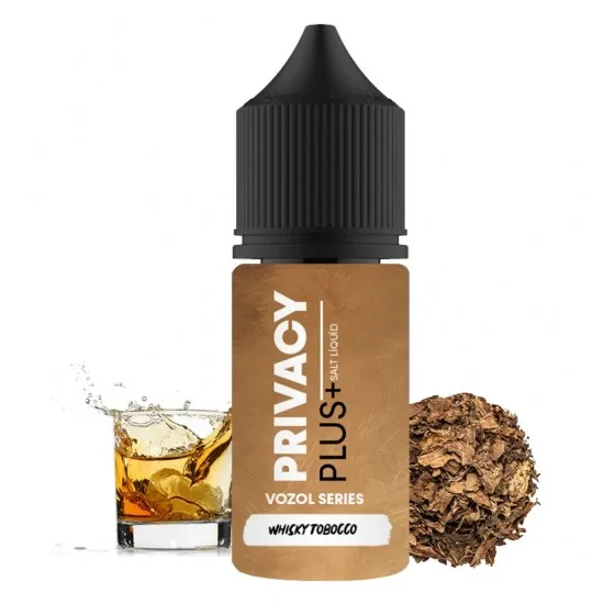 PRİVACY PLUS VOZOL - Wisky Tobocco - 30ML Salt Likit PRİVACY PLUS VOZOL - Wisky Tobocco - 30ML Salt Likit