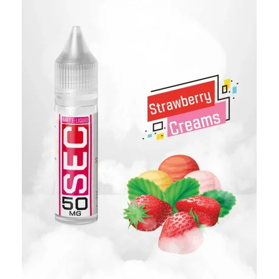 SEC - Strawberry Creams 20ML Salt Likit SEC - Strawberry Creams 20ML Salt Likit