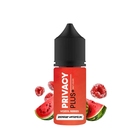 PRİVACY PLUS  VOZOL - Raspberry Watermelon - 30ML Salt Likit PRİVACY PLUS  VOZOL - Raspberry Watermelon - 30ML Salt Likit