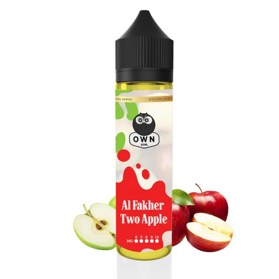 OWN - Al Fakher Two Apple 60ML OWN - Al Fakher Two Apple 60ML