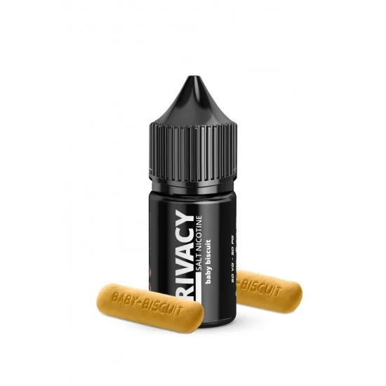 PRİVACY - Bebe Bisküvisi - 30ML Salt Likit PRİVACY - Bebe Bisküvisi - 30ML Salt Likit