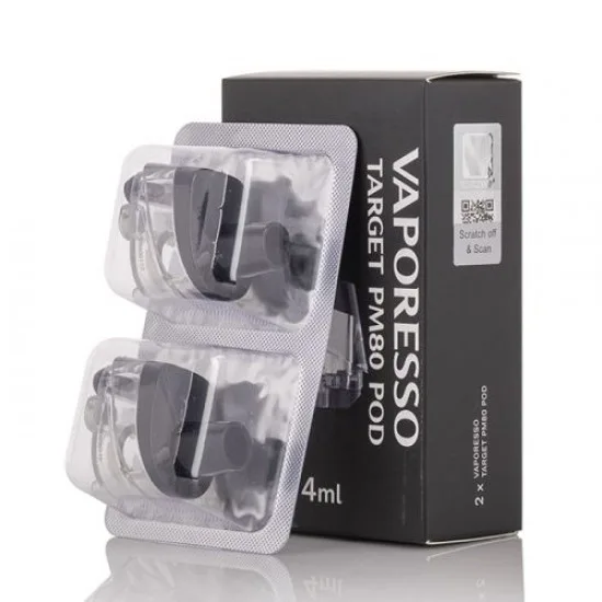 Vaporesso Target PM80 Pod 4ML BOŞ Yedek Kartuş (2 Adet) Vaporesso Target PM80 Pod 4ML BOŞ Yedek Kartuş (2 Adet)