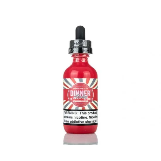 Dinner Lady - Strawberry Custard 60ML Dinner Lady - Strawberry Custard 60ML